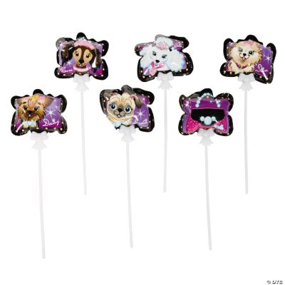 Fashion Puppy Self-Inflating Mylar Balloons