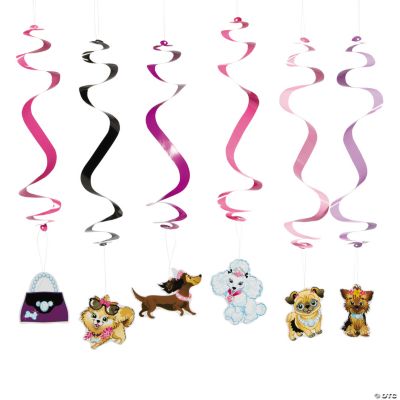 Fashion Puppies Dangling Swirls
