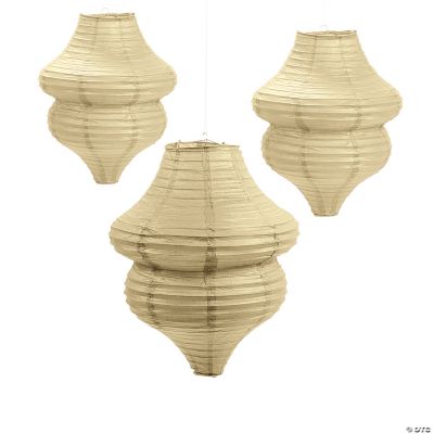 Gold Beehive Paper Lanterns