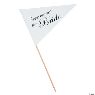 “Here Comes The Bride” Flag