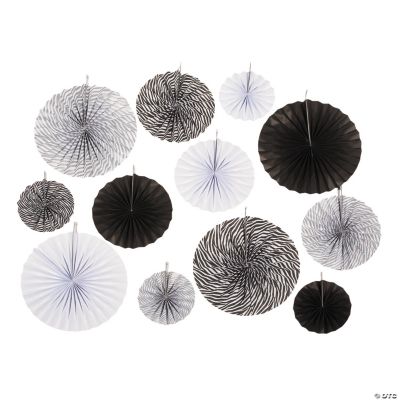 Zebra Hanging Fans