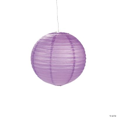 Lilac Paper Lanterns