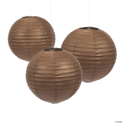 Chocolate Paper Lanterns