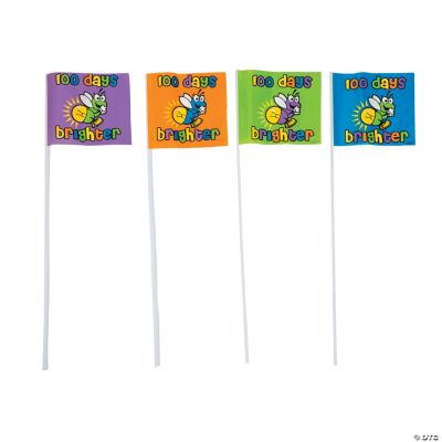 “100 Days Brighter” Lightning Bug Flags