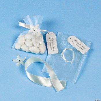 Organza Wedding Favor Bag Craft Kit