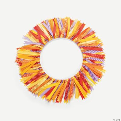 Fall Ribbon Wreath Craft Kit