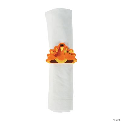 Thanksgiving Turkey Napkin Rings Craft Kit