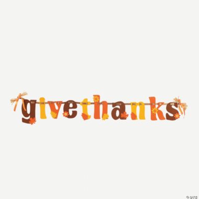 “Give Thanks” Banner Craft Kit