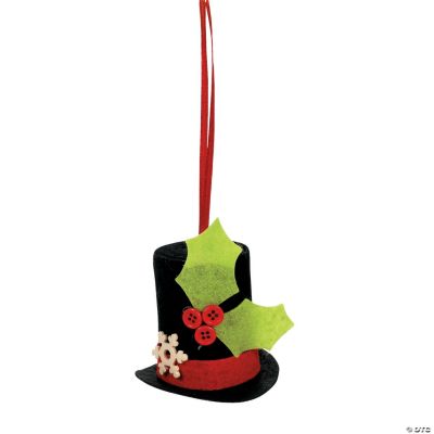 Snowman Hat Ornament Craft Kit