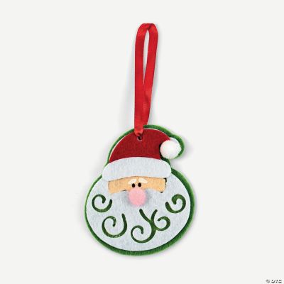 Santa Swirl Beard Ornament Craft Kit