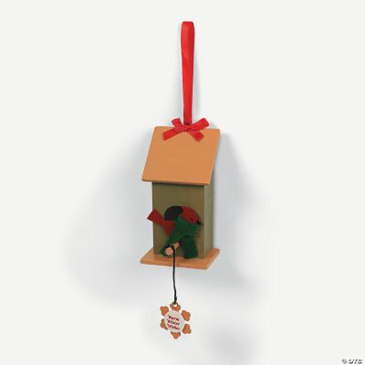 Small Birdhouse Ornament Craft Kit