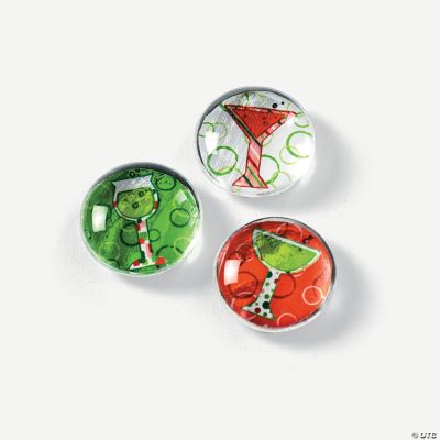 Christmas Cocktail Bubble Magnet Craft Kit
