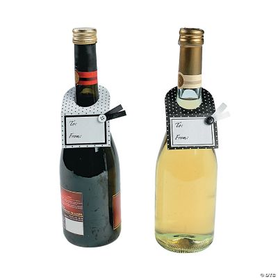 Black & White Wine Tags