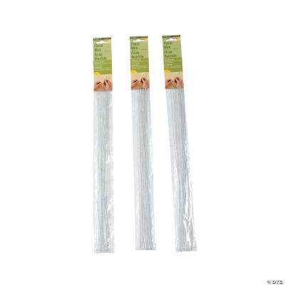 White Floral Wire