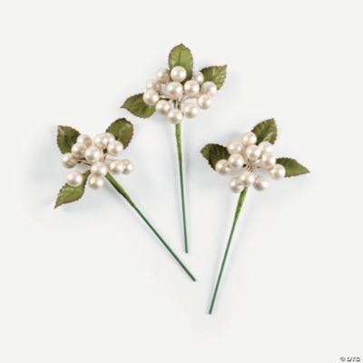 White Mini Pearl Picks