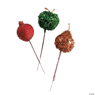 Glitter Fruit Picks