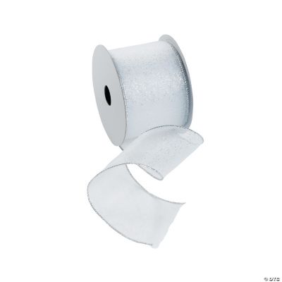 Silver Wired Ribbon