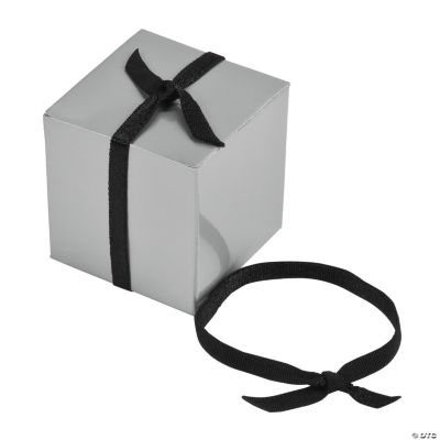 Pre-Tied Black Ribbons With Elastic