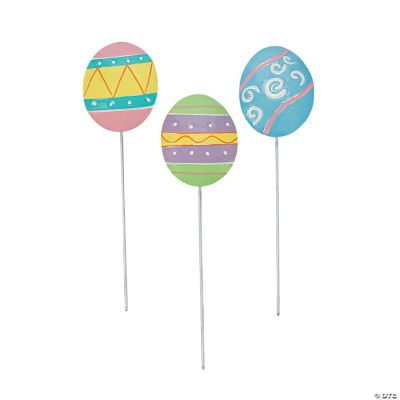 Painted Easter Egg Picks