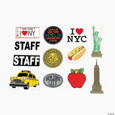 New York “Staff” Iron-On Transfers