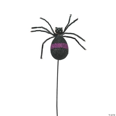 Glittered Spider Picks