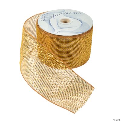 Gold Mesh Ribbon