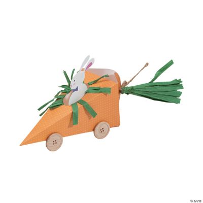 Easter Carrot Car Treat Holder Kit