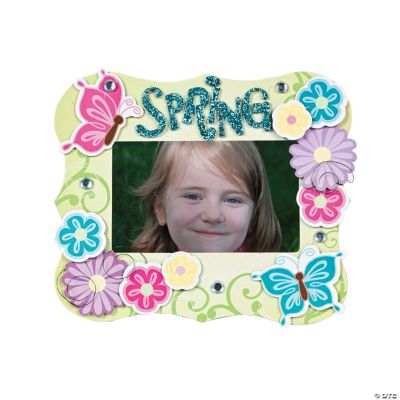 Spring Chipboard Frame Craft Kit