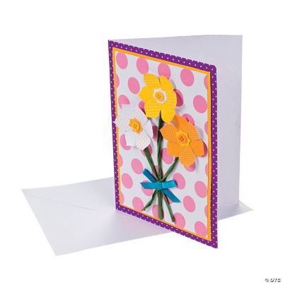Spring Daffodil Card Craft Kit