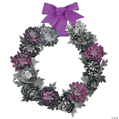 Halloween Flower Wreath Craft Kit