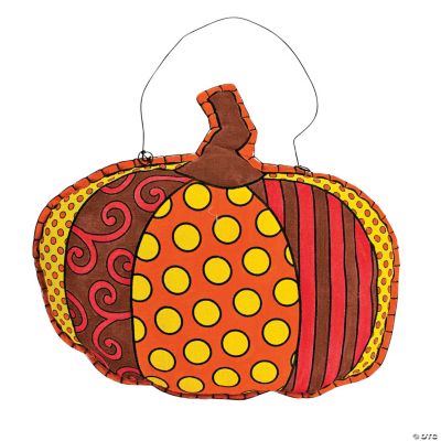 Pumpkin Door Hanger Craft Kit