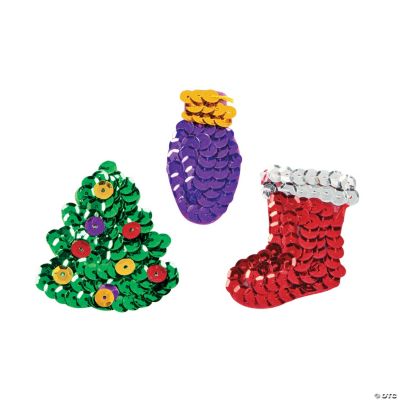Sequin Jeweltone Self-Adhesive Shapes