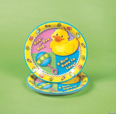 “Rub-A-Dub Dub” Dinner Plates