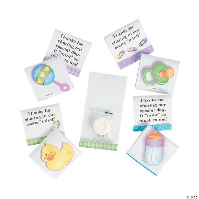 Baby Shower Matchbooks With Mint