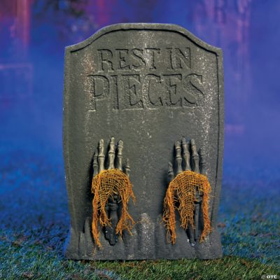 Tombstone With Exposed Hands