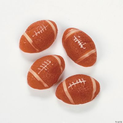 Football-Shaped Gummy Candy