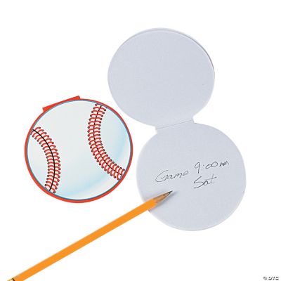 Baseball Notepads