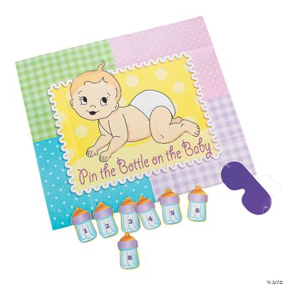 “Pin The Bottle On The Baby” Game