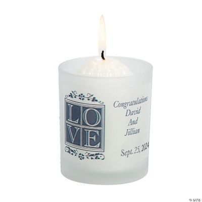 “Love” Votive Holders