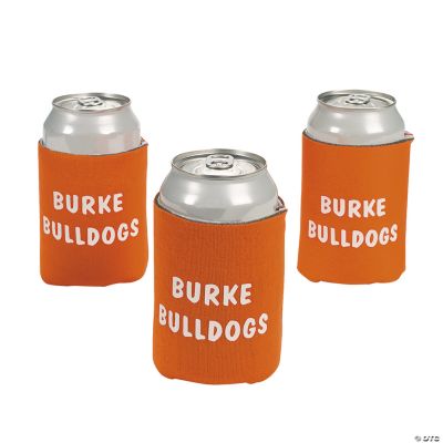 Personalized Orange Can Covers