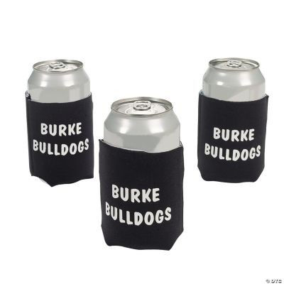 Personalized Black Can Covers