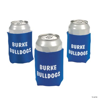 Personalized Blue Can Covers