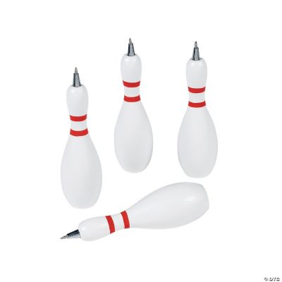 Bowling Pin-Shaped Pens