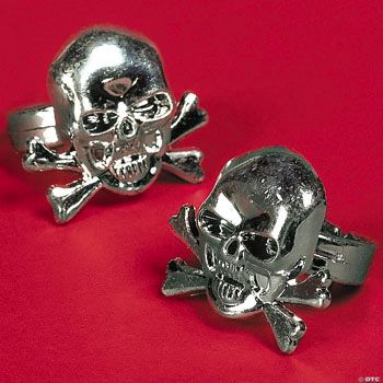 Pirate Skull Rings