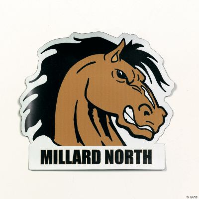 Personalized Mustangs Mascot Car Magnets