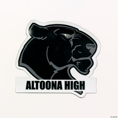 Personalized Panthers Mascot Car Magnets