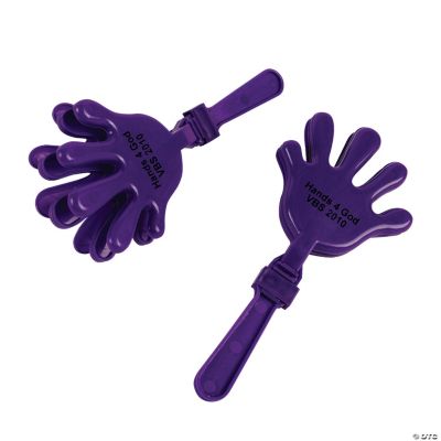 Purple Hand Clappers