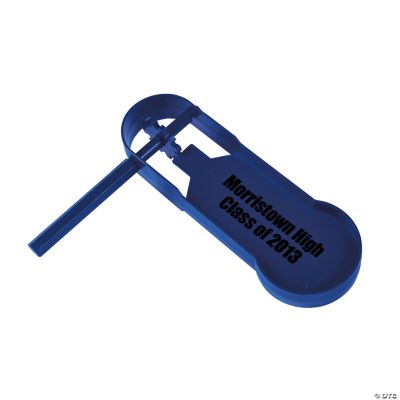 Personalized Giant Blue Noisemakers