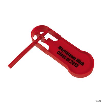 Personalized Giant Red Noisemakers