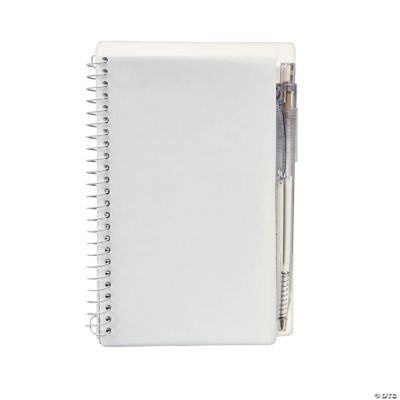 White Notepad & Pen Sets